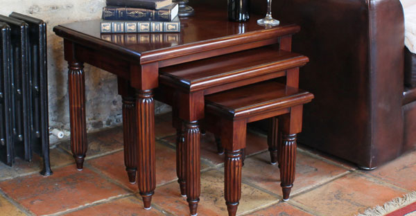 Mahogany Nest of Tables