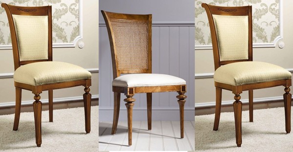 Walnut/ Dark Wood Dining Chair