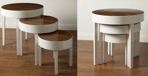 High Gloss Nest of Tables