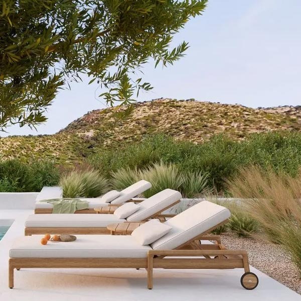 Garden Outdoor Sun Loungers