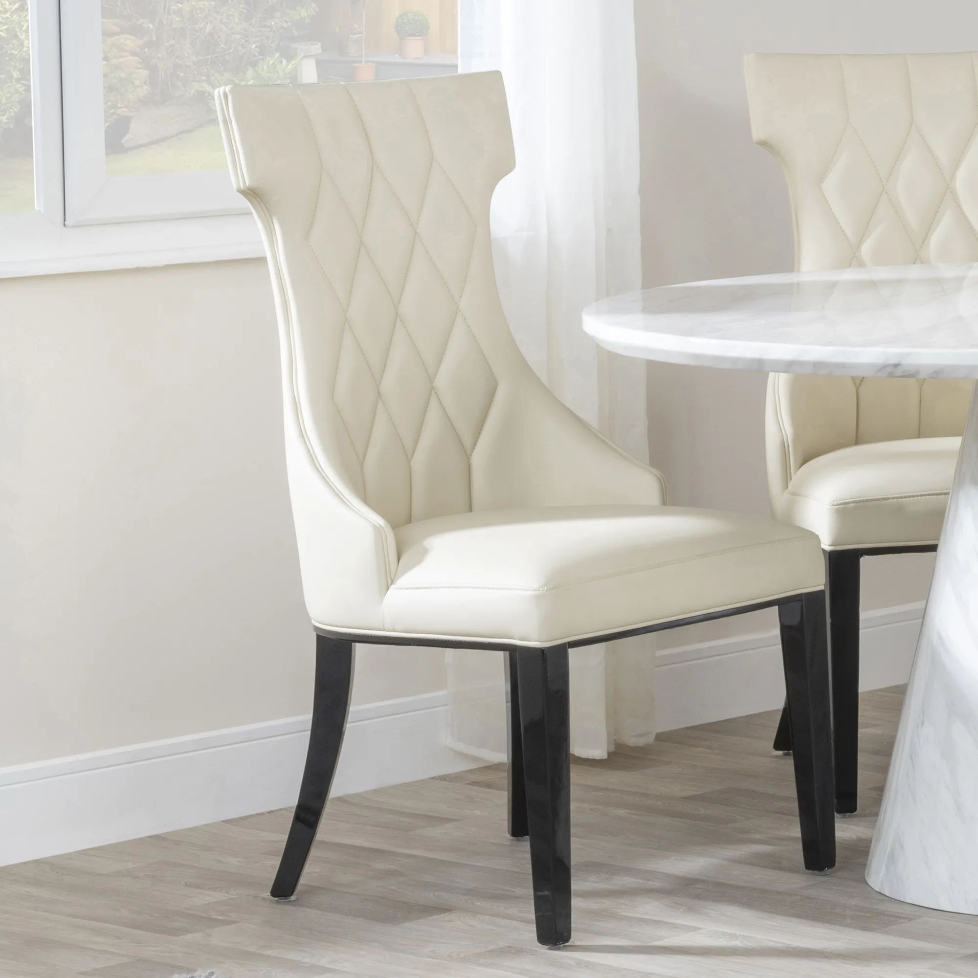 Cream Dining Chairs